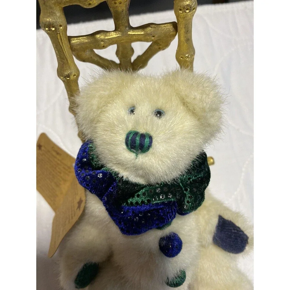 BOYDS BEARS Gadget the Clown Teddy Bear Circus Mini FOB 2001